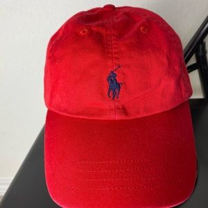 Red Polo Hat
